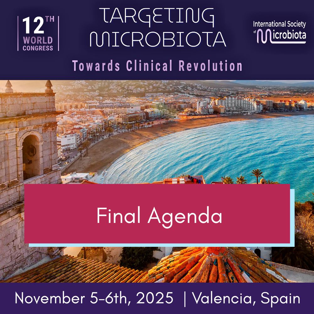 Next Week: Targeting Microbiota 2025. Understanding and Translating the Microbiome